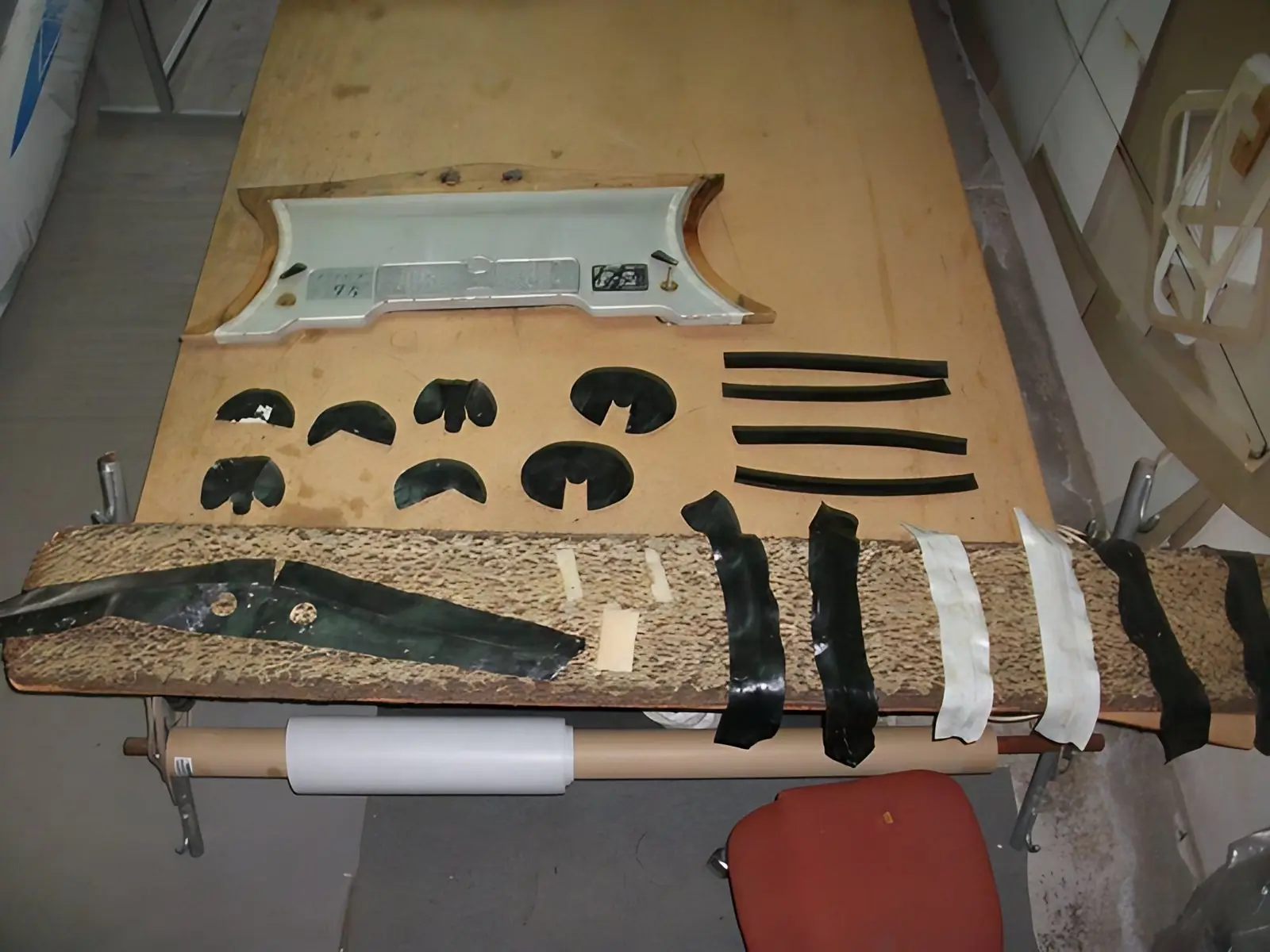 Transom bonding on a PVC conventional boat, photo 1