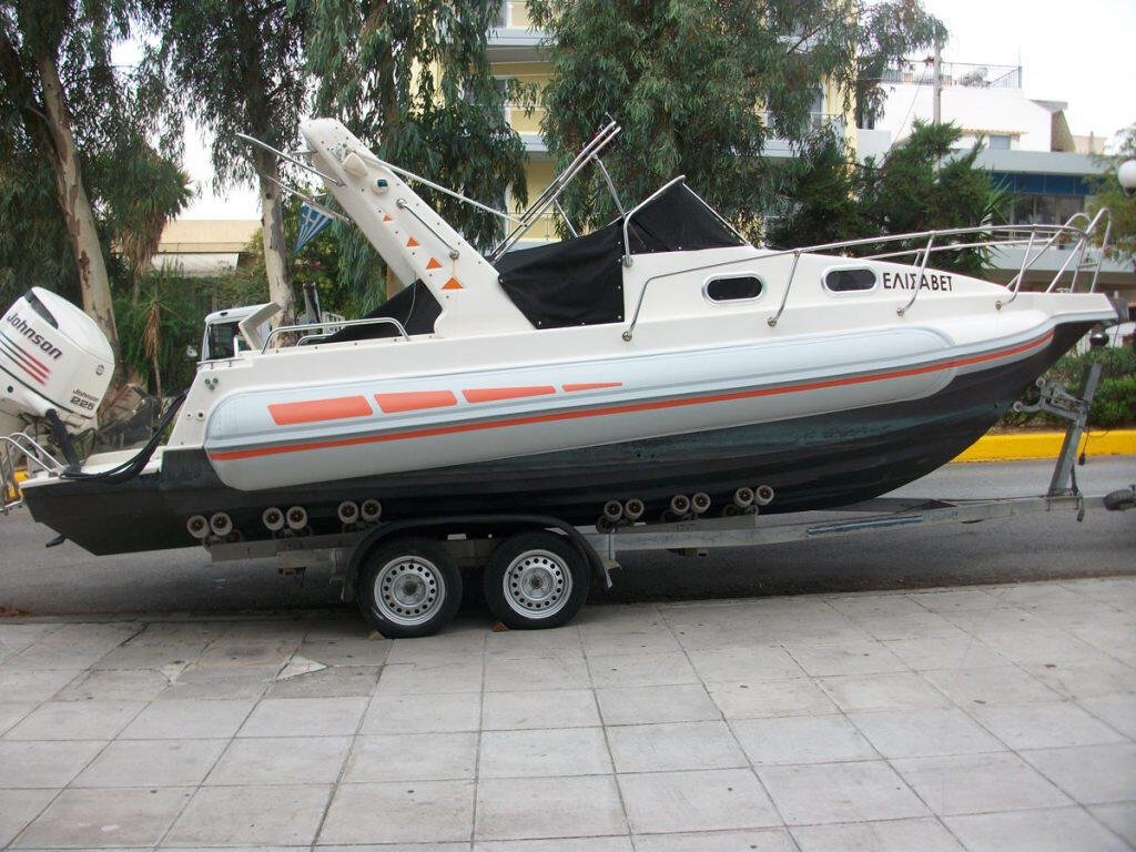 Αλλαγή αεροθαλάμου σε φουσκωτό σκάφος Nireus