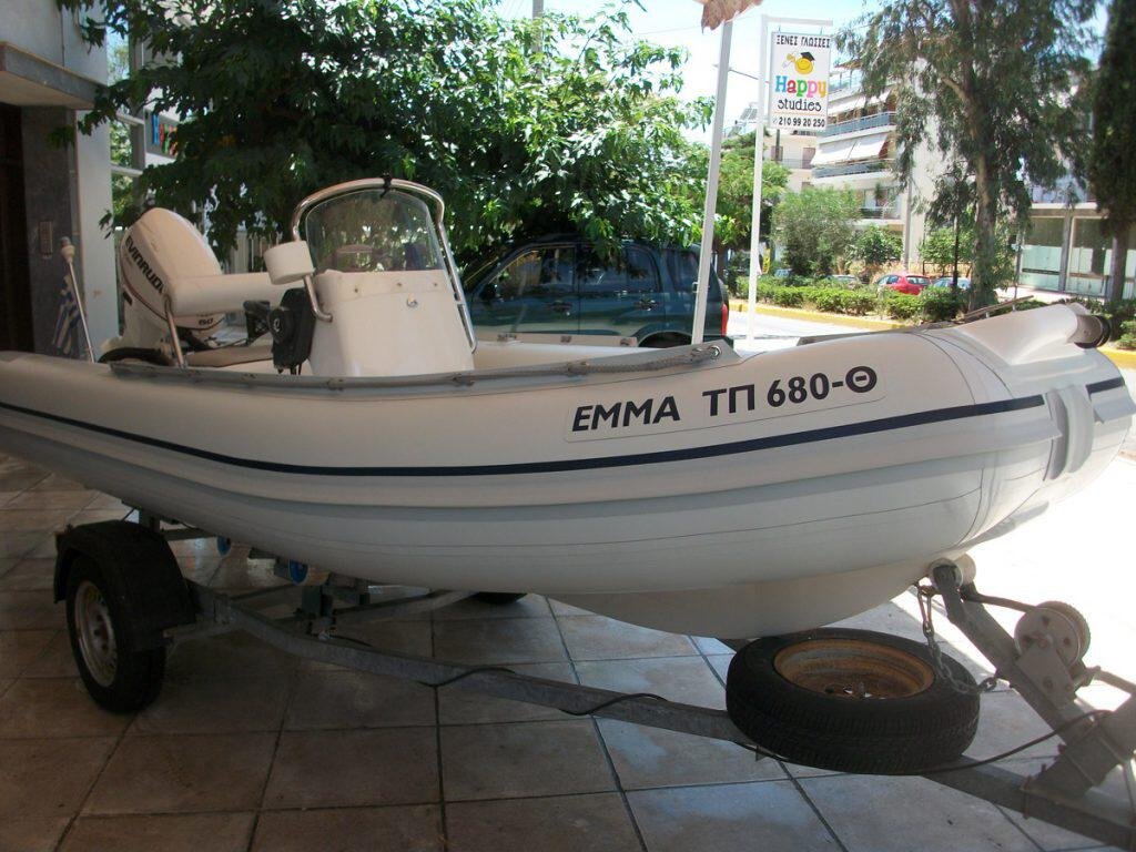 Αλλαγή αεροθαλάμου σε φουσκωτό σκάφος