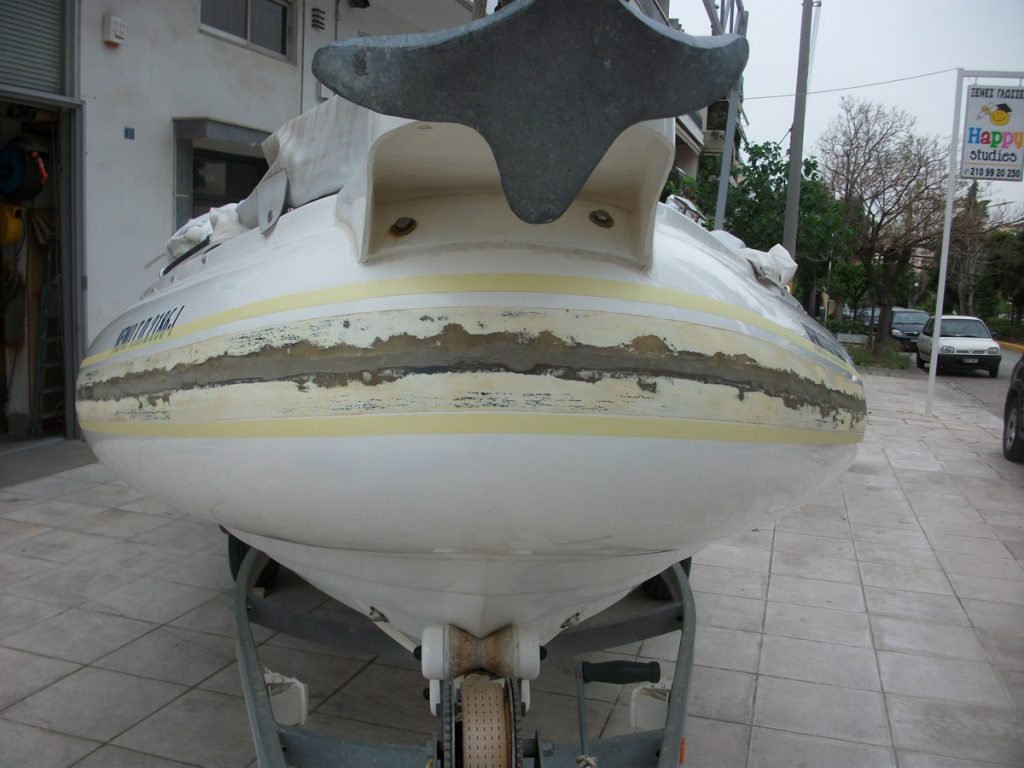 Αλλαγή κυματοθραύστη φουσκωτό σκάφος Attack