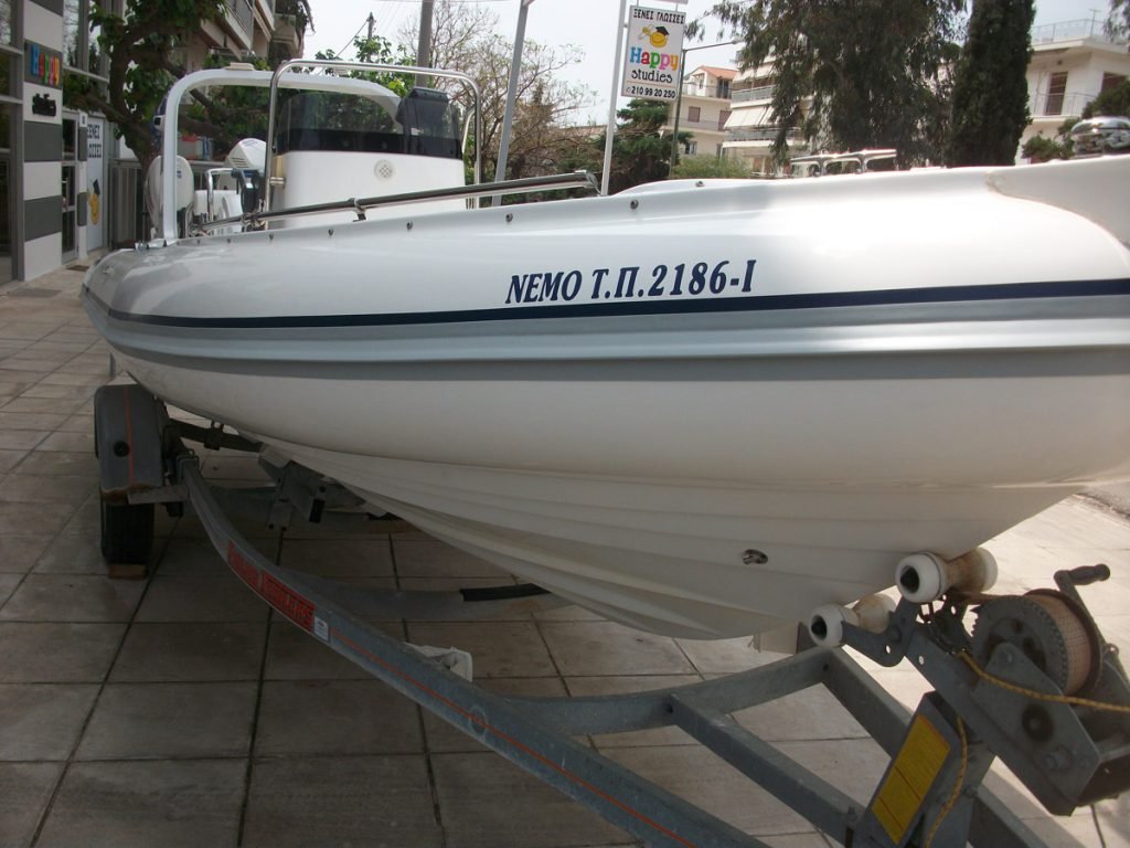 Αλλαγή κυματοθραύστη φουσκωτό σκάφος Attack