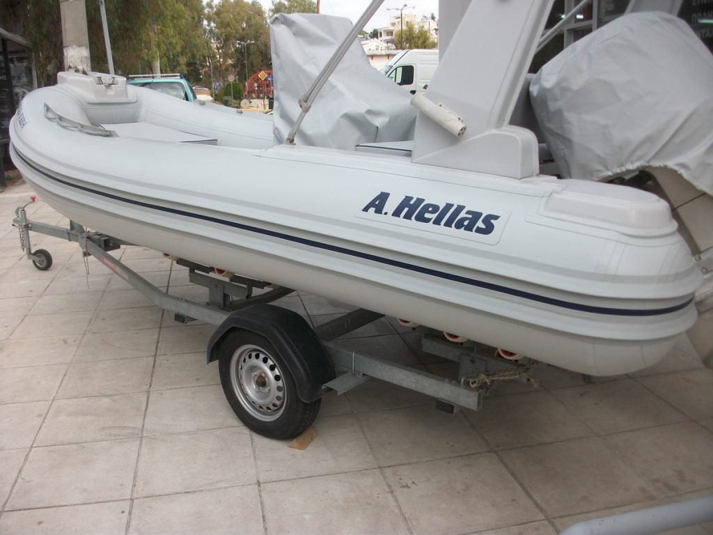 Αλλαγή αεροθαλάμου σε φουσκωτό σκάφος AHellas